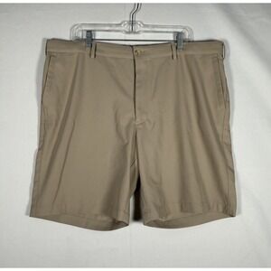 Peter Millar Mens 40 Salem Performance Shorts 9" Inseam Beige Stretch ME0EB82